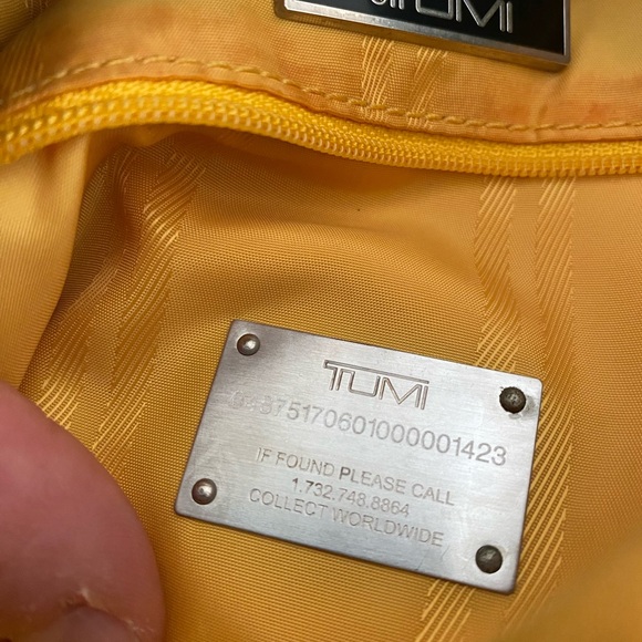 TUMI crossbody purse bag nylon - Picture 8 of 8